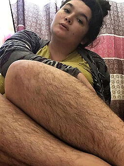 pretty hairy arms and pussy