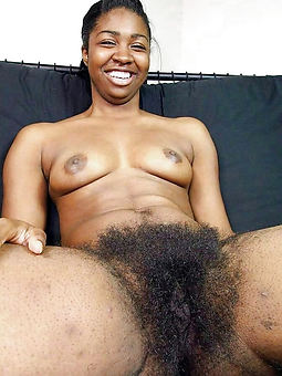 Hairy Ebony Pic